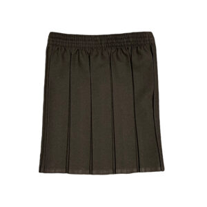 Black Pleated Skirt - With Elasticated Waist