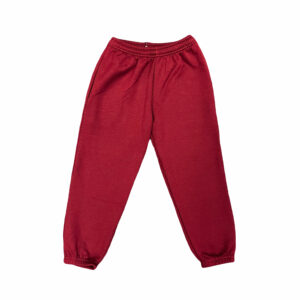 Burgandy School Joggers